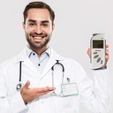 מד חמצן סטורציה פאלס אוקסימטר H100B ניתן להוסיף סנסור לתינוק או ילד - image_3