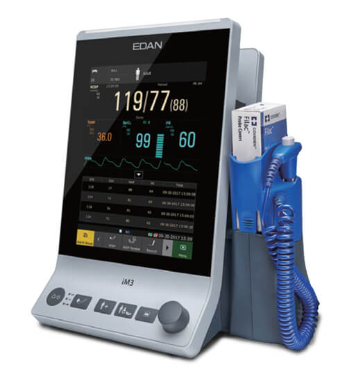 מד לחץ דם IM3, סטורציה וטמפ' Cov מסך מגע EDAN
