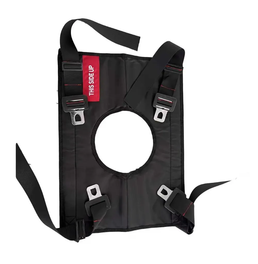 [140207] מנשא הרמה עם פתח שירותים לכיסא Comfort. Sling with Toilet Opening for Comfort Lift Chair. עומס עד 150 ק"ג. ס.מדיק יבוא
