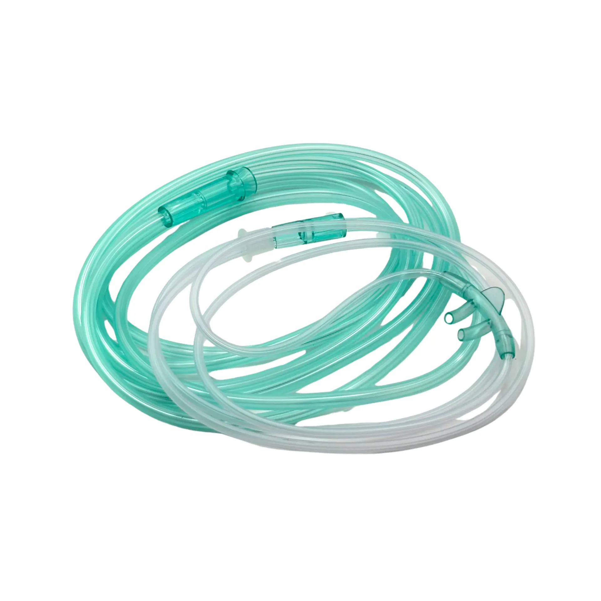 [341012] משקפי חמצן לילד / קנולה אפית פדיאטרית. Pediatric Nasal Oxygen Cannula. צינור חמצן רך באורך 2.1 מ' עם חיבור אוניברסלי. סטרילי וחד פעמי. ס.מדיק יבוא