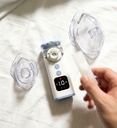 מכשיר אינהלציה נייד MY-136B. שקט ≤50dB. סוללת ליתיום USB-C. מסכה לילדים ומבוגרים. ס.מדיק יבוא