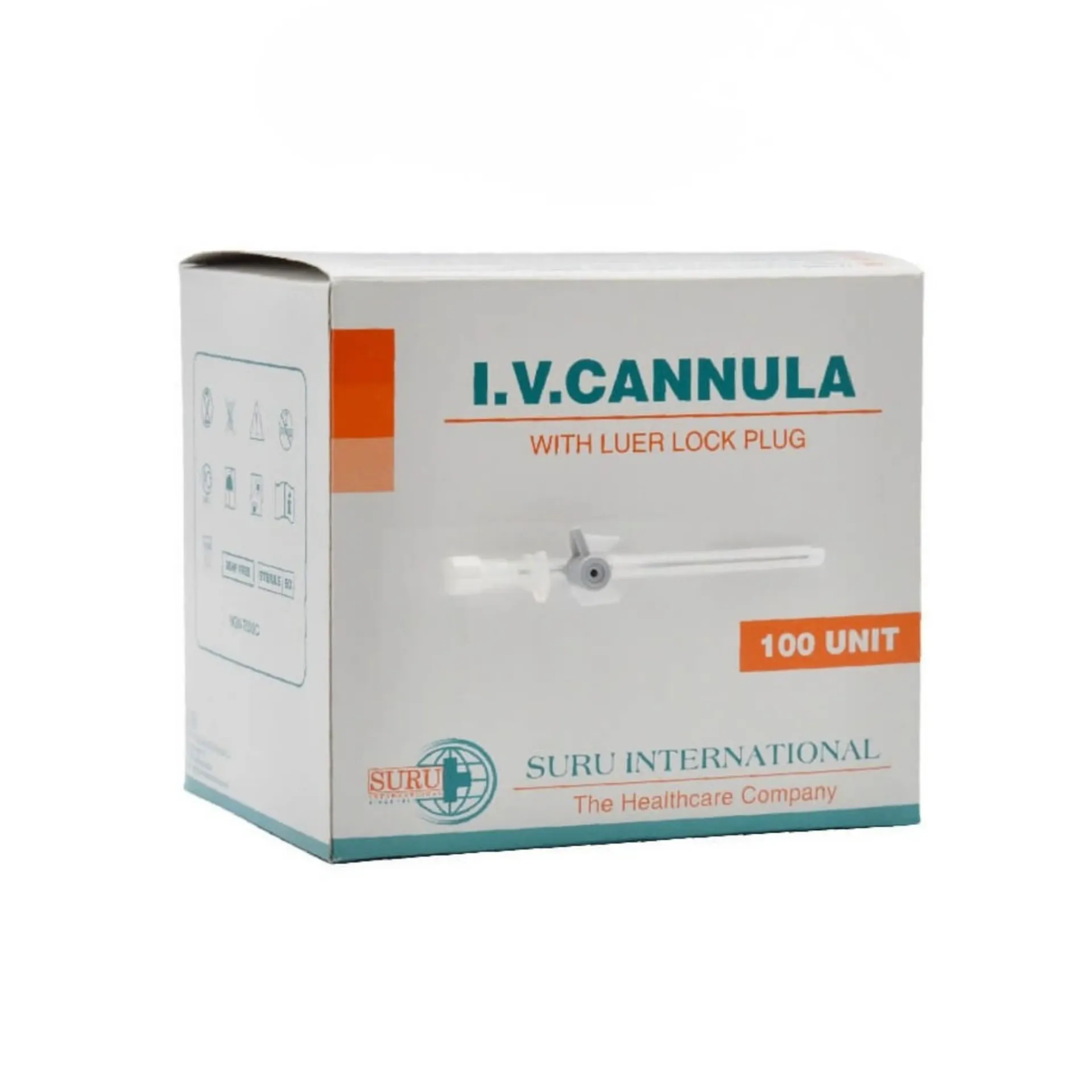 וונפלון מחט לעירוי IV Cannula / Vanocathe. 100 יחידות. IV Cannula: 16G אפור, 17G לבן, 18G ירוק. Vanocathe: 14G כתום, 18G ירוק, 20G ורוד, 24G צהוב. ס.מדיק יבוא.