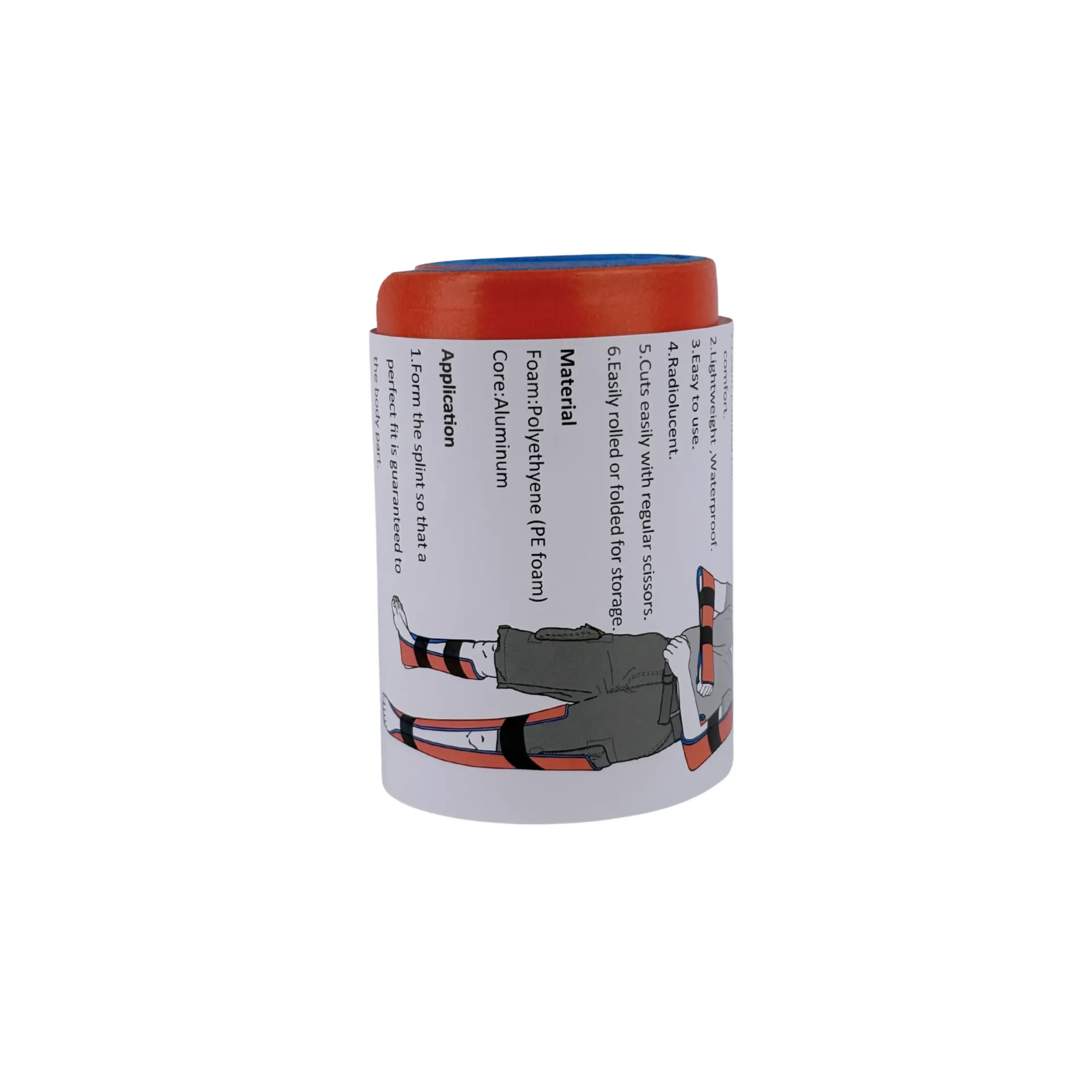 [460103] סד SAM Splint לקיבוע שברים. SAM Splint Flexible Splint. גמיש רב-פעמי בשתי מידות: בינונית וגדולה. ניתן לגזור ולעצב. ס.מדיק יבוא (בינונית)
