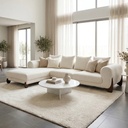 ספה פינתית דגם קאמילה. Camila Corner Sofa. 300×200 ס״מ. בד וגוון לבחירה