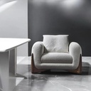 כורסא דגם קאמילה. Camila Armchair. 115×95 ס״מ. בד וגוון לבחירה