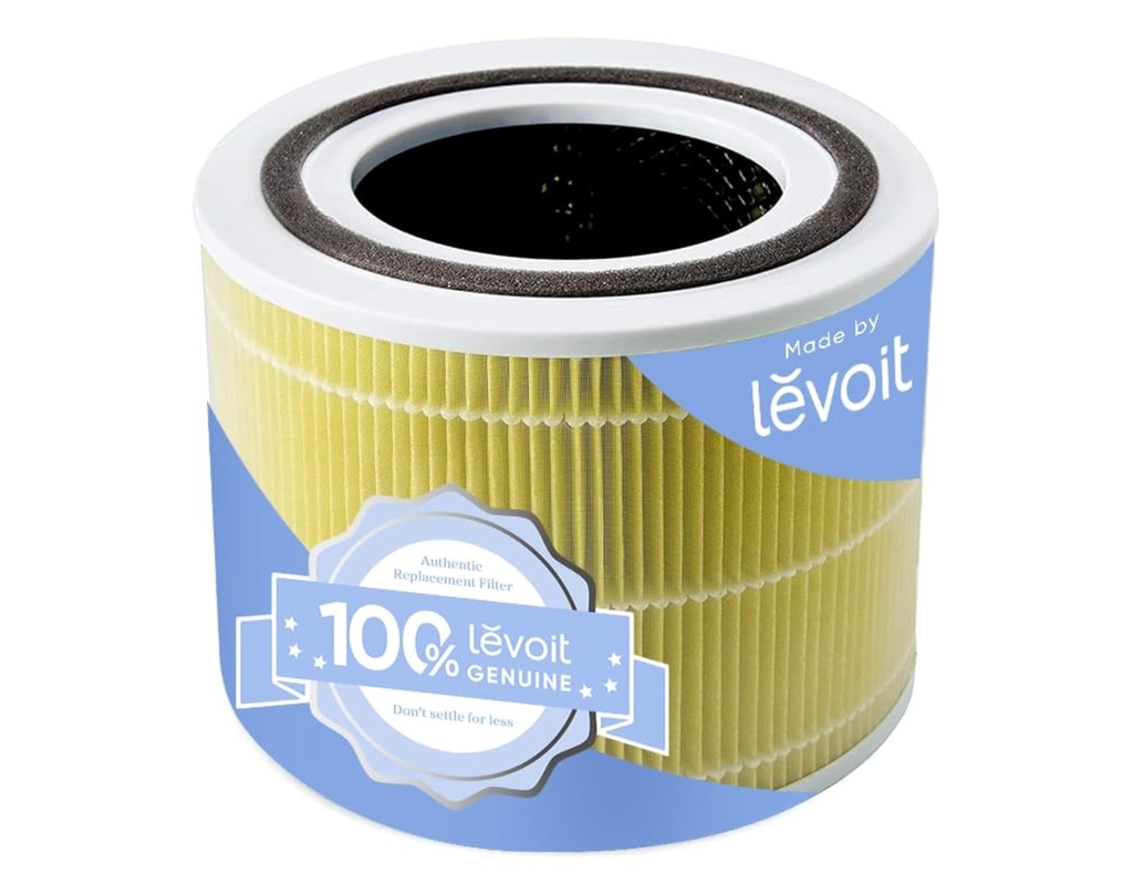[990354] מסנן מקורי למטהר אוויר LEVOIT Core 300 Pet Allergy. אלרגיות לחיות מחמד. סינון 3 שלבי