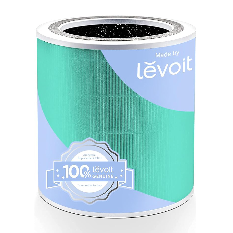 [990355] מסנן מקורי למטהר אוויר LEVOIT Core 400S. Replacement Filter LRF-C401. סינון 3 שלבי