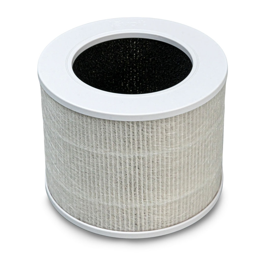 [990362] מסנן מקורי למטהר אוויר LEVOIT Core Mini. Replacement Filter. סינון 3 שלבי True HEPA H13