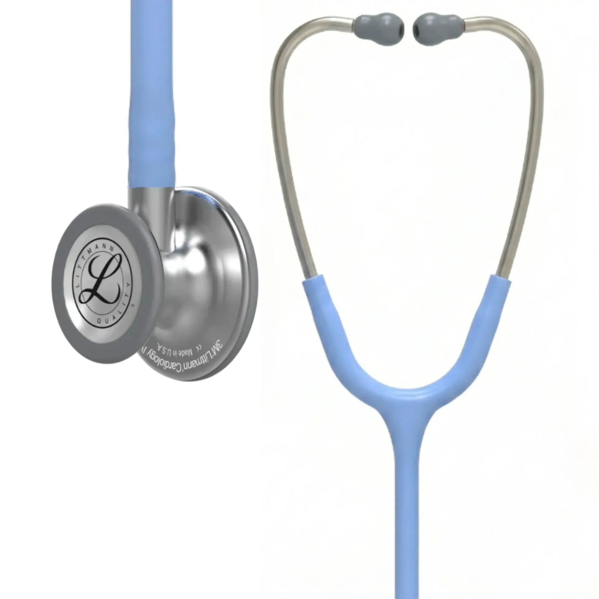 סטטוסקופ ליטמן 3M קלאסיק III. 3M™ Littmann® Classic III™ Stethoscope. צבע תכלת שמיים. Sky Blue. דגם 5630. ממברנה כפולה. אחריות יצרן 5 שנים . יבוא רשמי לישראל.