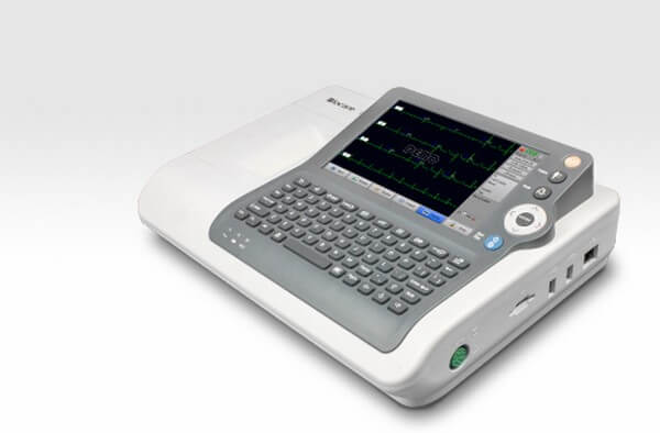 [100622] מכשיר א.ק.ג 3 ערוצים Biocare iE 3. מסך LCD 7". מדפסת מובנית. מקלדת אלפאנומרית. לרופאי משפחה. ס.מדיק יבוא