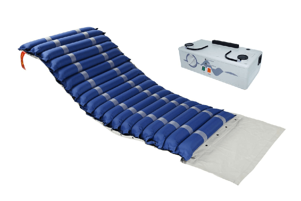 [380410] מזרן Dynamic Light. מניעת פצעי לחץ עד דרגה 2. שרוולי אוויר. שני מצבי פעולה: דינמי וסטטי. מותקן על מזרן קיים. שימוש ביתי ומוסדי. ס.מדיק יבוא