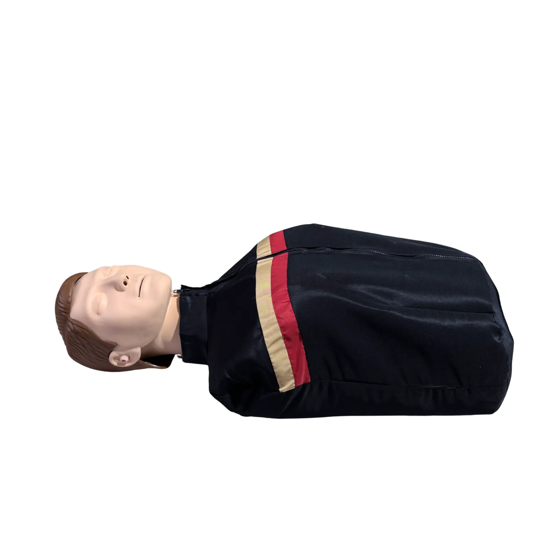 בובת החייאה למבוגר. Adult CPR Training Manikin. עם הטיית ראש, רום בית חזה ומחוון לחיצות. כולל תיק נשיאה ופנים חלופיות. ס.מדיק יבוא