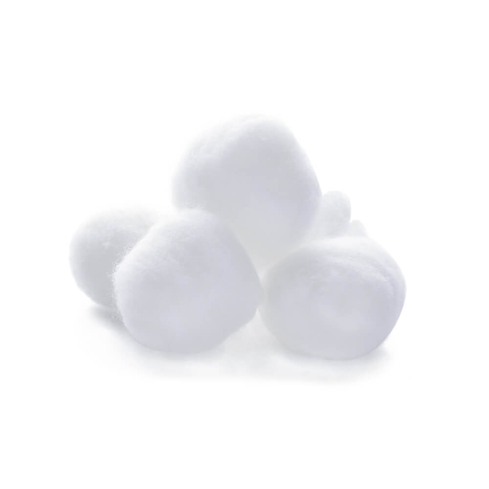 צמר גפן כדורי 10 גרם. Cotton Wool Balls. לשימוש רפואי וקוסמטי. ס.מדיק יבוא 50 יח'