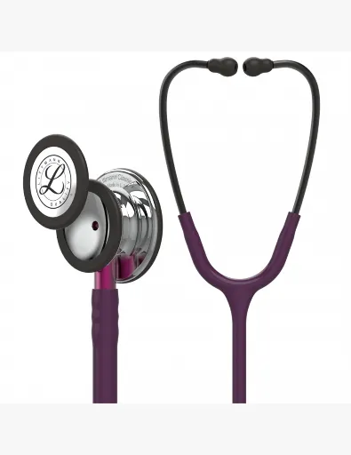 [260859] סטטוסקופ ליטמן 3M קלאסיק III. 3M™ Littmann® Classic III™ Stethoscope. ,Plum purple, mirror finish, purple neck . דגם 5960. צבע סגול שזיף גימור ראי צוואר סגול ממברנה כפולה. אחריות יצרן 5 שנים . יבוא רשמי לישראל