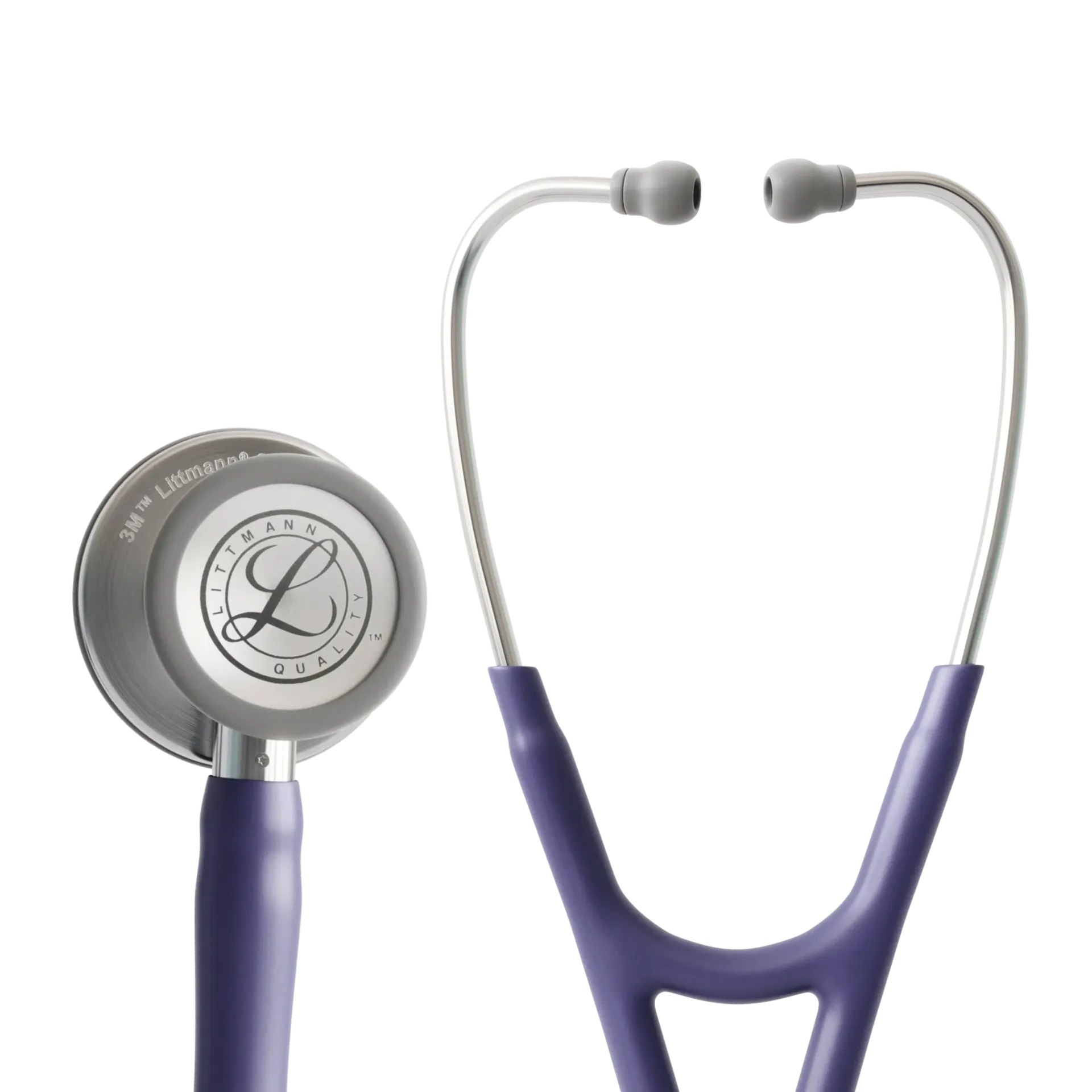 [261416] סטטוסקופ ליטמן 3M™ קרדיולוגי IV. 3M™ Littmann® Cardiology IV™ Stethoscope. צבע צינור סאטן כחול חצות. Midnight Blue Satin color. דגם 6187C. ראש כפול. אחריות יצרן 7 שנים. יבוא רשמי לישראל.