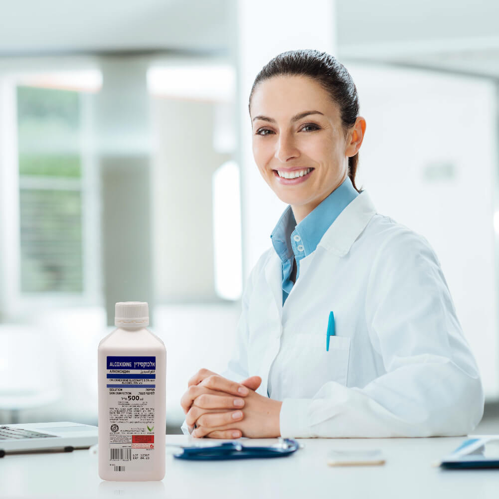 חומר חיטוי לידיים אלכוקסידין 500 מ"ל - image_4