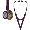 טטוסקופ ליטמן 3M™ קרדיולוגי IV. 3M™ Littmann® Cardiology IV™ Stethoscope. צבע סגול שזיף גימור קשת. Plum Rainbow Finish. דגם 6205. ראש כפול. אחריות יצרן 7 שנים. יבוא רשמי לישראל..webp