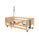 מיטה סיעודית חשמלית AKS-SB-L. תוצרת גרמניה. 3 פונקציות חשמליות. HI-LO. פול פאולר. למטופלים כבדי משקל. ס.מדיק יבוא