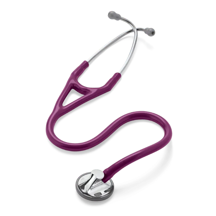 [261448] סטטוסקופ ליטמן 3M™ מאסטר קרדיולוגי IV. 3M™ Littmann® Master Cardiology IV™ Stethoscope. צבע סגול שזיף. Plum purple. דגם 2167. ראש כפול. אחריות יצרן 5 שנים. יבוא רשמי לישראל.