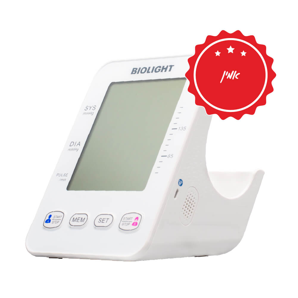[104605] מד לחץ דם שולחני WBP302. Bluetooth. שמירת 100 מדידות. מסך גדול. USB/סוללות AA. ס.מדיק יבוא