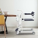 כיסא הרמה Classic חשמלי. לדירות קטנות ומסדרונות צרים. סיבוב 360. עמיד למים IP64. מגש אוכל. עד 120 ק"ג. ס.מדיק יבוא