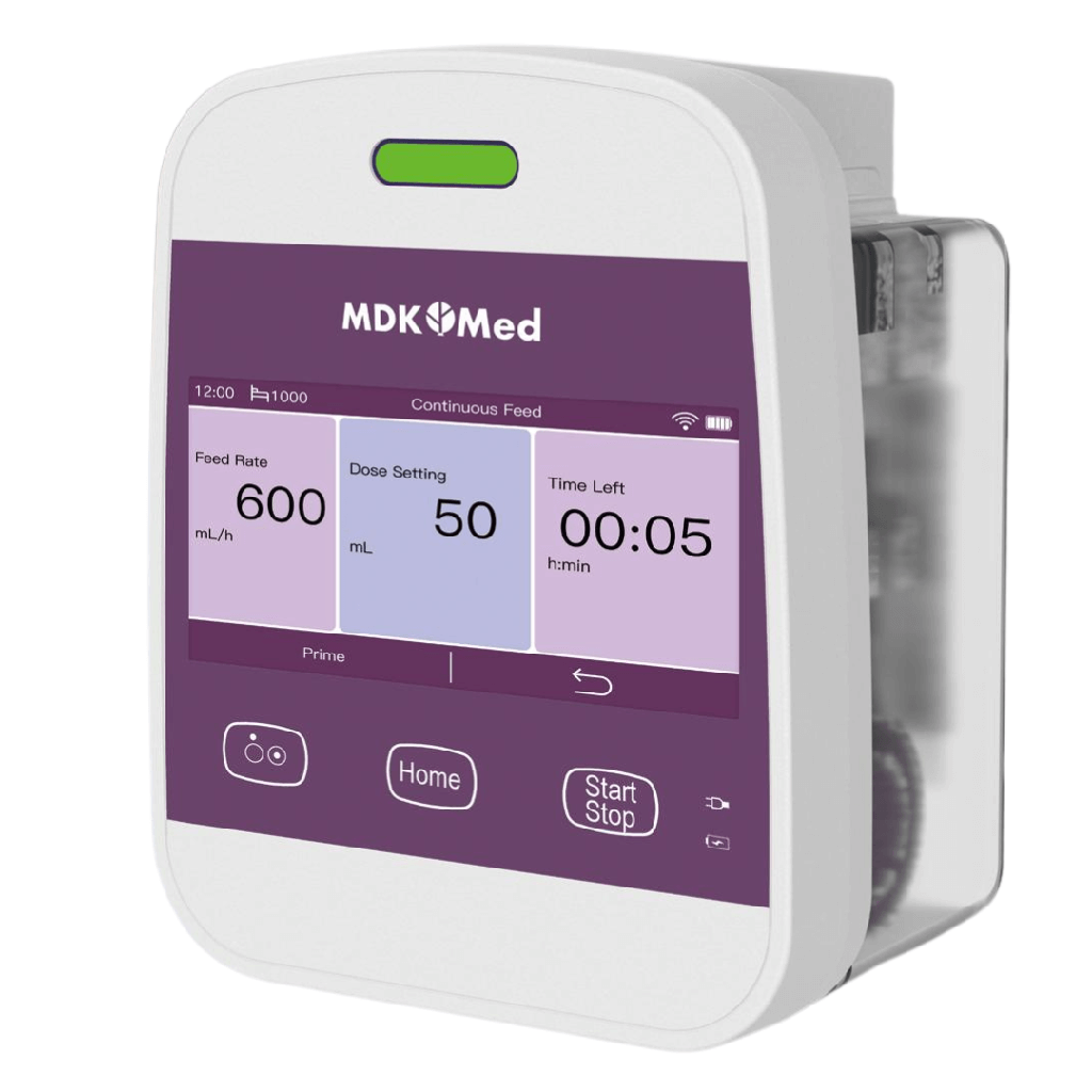 [183003] משאבת הזנה ME13. מסך מגע 4.3". WiFi. סוללה 6 שעות. 1.05 ק"ג. ס.מדיק יבוא