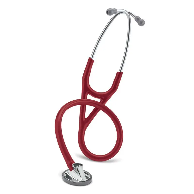 [261401] סטטוסקופ ליטמן 3M™ מאסטר קרדיולוגי IV. 3M™ Littmann® Master Cardiology IV™ Stethoscope. צבע בורגונדי. Burgundy. דגם 2163. אחריות יצרן 5 שנים. יבוא רשמי לישראל.