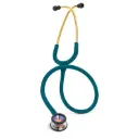 סטטוסקופ ליטמן 3M™ פדיאטרי. 3M™ Littmann® Classic II Pediatric Stethoscope. צבע כחול קריביאן גימור זהב קשת. Caribbean Blue Gold Rainbow. דגם 2153. אחריות יצרן 5 שנים. יבוא רשמי לישראל.