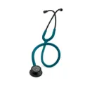 סטטוסקופ ליטמן 3M קלאסיק III. 3M™ Littmann® Classic III™ Stethoscope. צבע כחול קריביאן מושחר. Caribbean Blue Black Finish. דגם 5869. ממברנה כפולה. אחריות יצרן 5 שנים. יבוא רשמי לישראל.