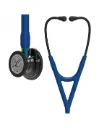 סטטוסקופ ליטמן 3M™ קרדיולוגי IV. 3M™ Littmann® Cardiology IV™ Stethoscope. צבע כחול נייבי מושחר גימור עשן. Navy Blue Smoke Finish. דגם 6202. ראש כפול. אחריות יצרן 5 שנים. יבוא רשמי לישראל.