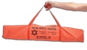 אלונקה מתקפלת 4 חלקים אלומיניום. 4.7 ק"ג. נשיאה עד 159 ק"ג. 2 רצועות ביטחון. ס.מדיק יבוא