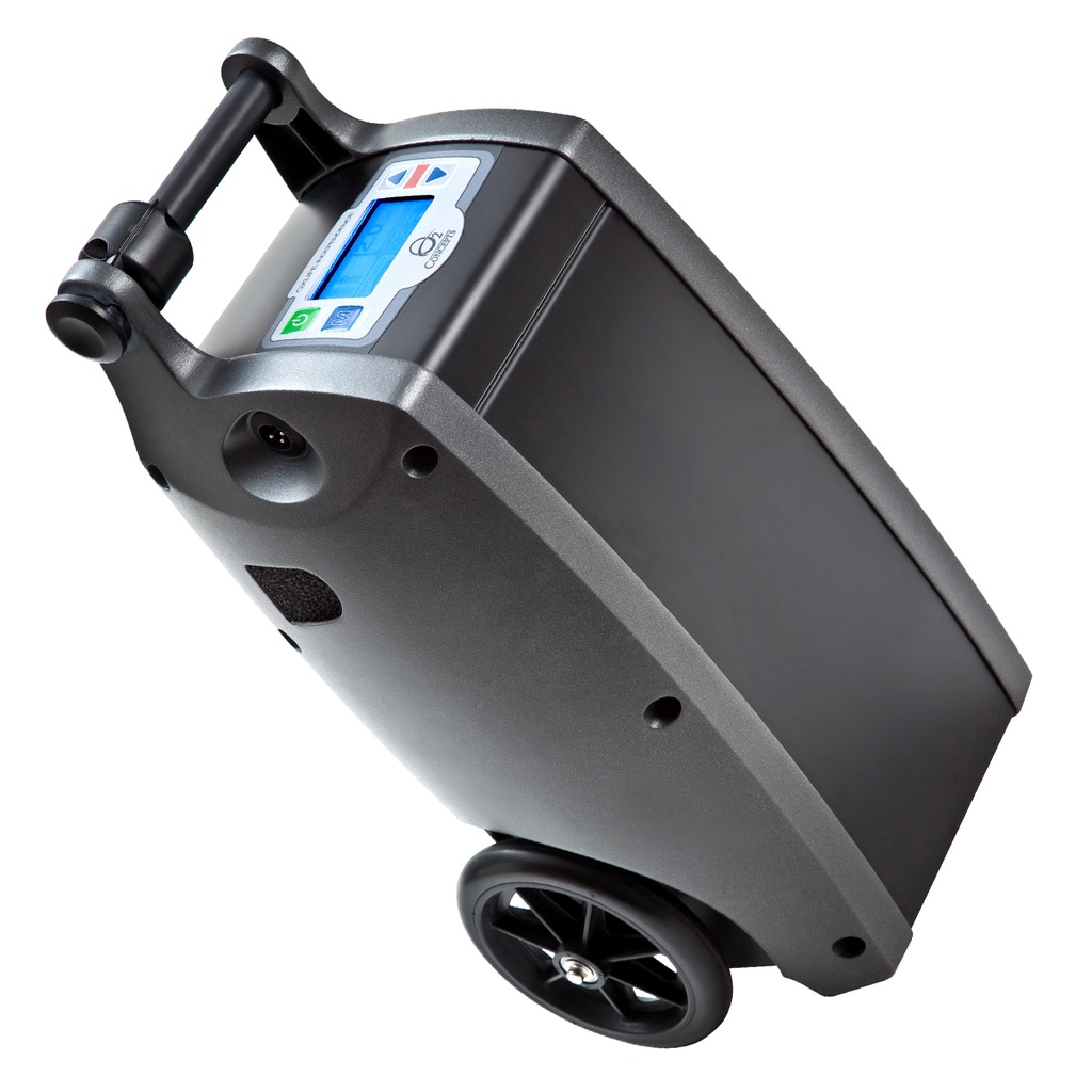 [340406] מחולל חמצן נייד+עגלה מובנית - זרימה רציפה!