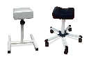 מעמד טלסקופי עם כרית להנחת רגל / יד. גובה מתכוונן. עם / ללא גלגלים. כרית מרופדת נוחה. לרפואה וקוסמטיקה. ס.מדיק יבוא