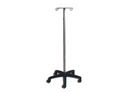 עמוד עירוי 4 ווים. IV Pole with 4 Hooks. גלגלים לניידות. ס.מדיק יבוא