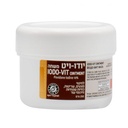 יוד-וויט פולידין משחה 250 גרם ויטאמד. Iodu-Vit Povidone-Iodine Ointment 250 g. אריזה מקצועית לחיטוי פצעים וכוויות. ס.מדיק יבוא