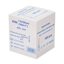 מחט היפודרמית סטרילית. 100 יחידות. Sterile Hypodermic Needle. . גדלים 16G עד 32G