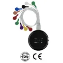 הולטר מוניטור M12 Holter Monitor. ניטור א.ק.ג. רציף עד 72 שעות. עד 12 לידים. משקל מתחת ל-50 גרם. ניתוח AI, תקן FDA ו-CE. ס.מדיק יבוא