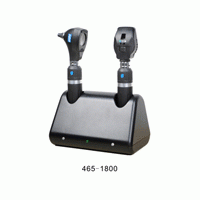 סט כפול אופטלמוסקופ ראש לד LED + אוטוסקופ ראש לד LED. זומקס ZUMAX. מטען שולחני. ס.מדיק יבוא